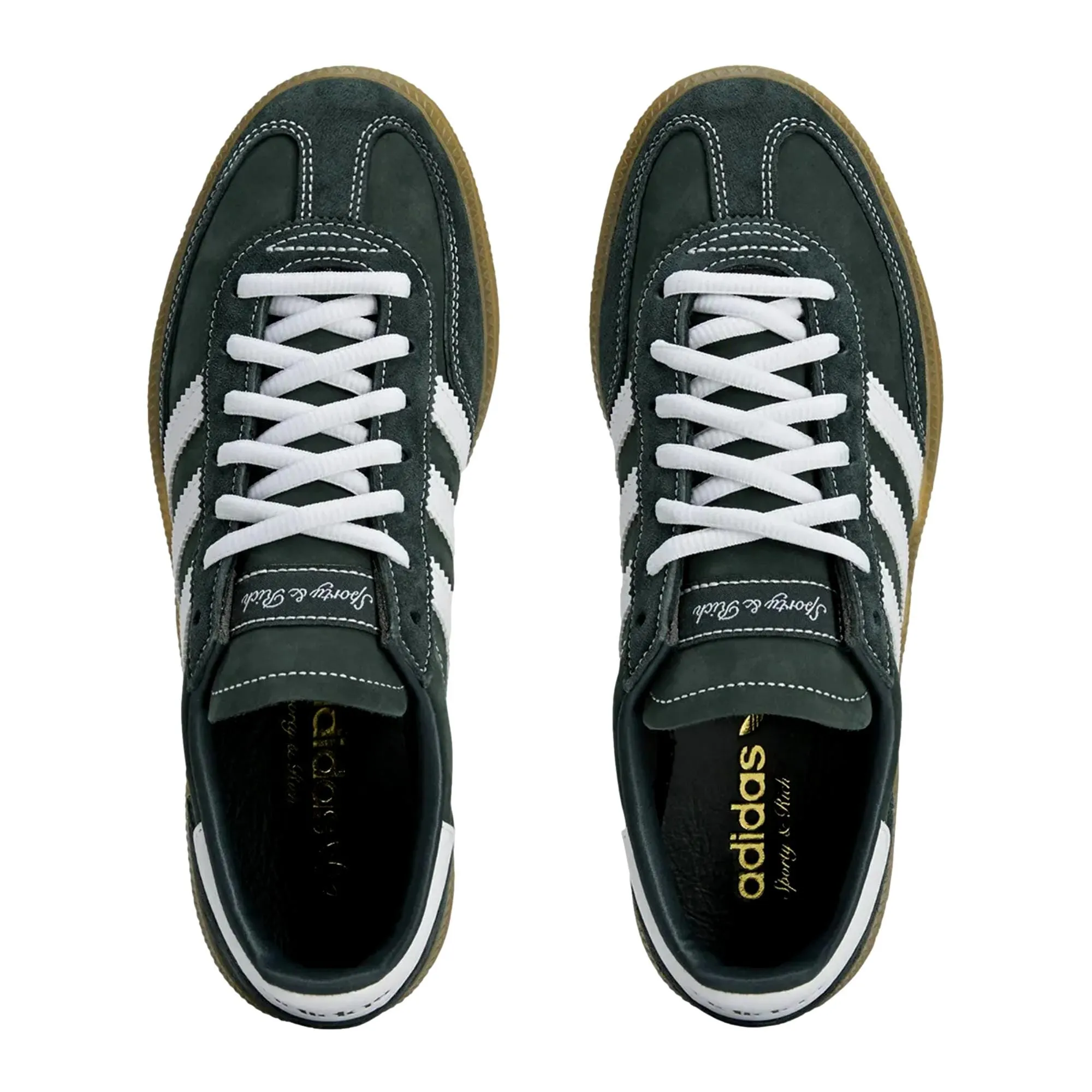 Adidas Handball Spezial SR Dark Green/Cloud White/Gum 3  JP7067 Men's