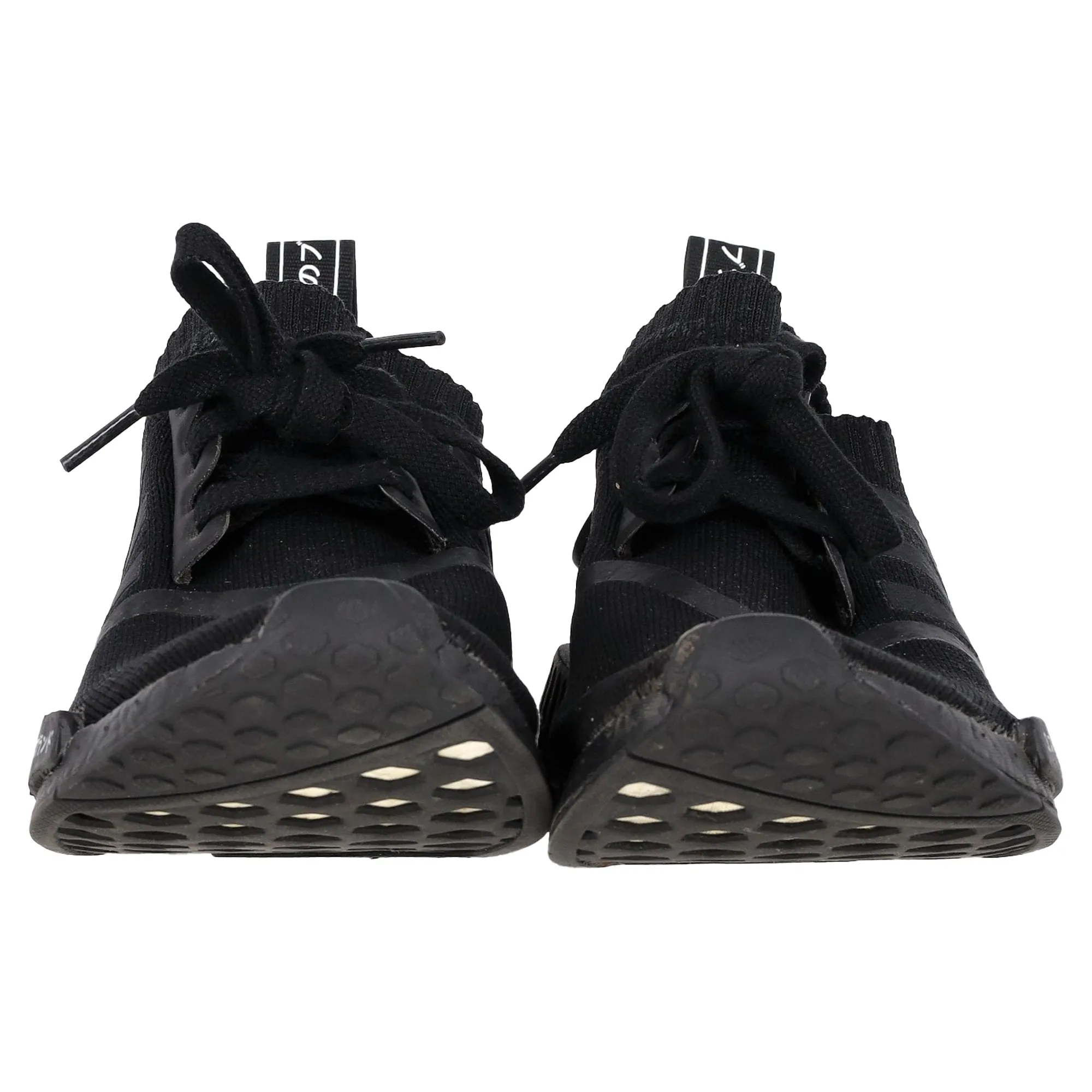 Adidas NMD_R1 Primeknit Japan Triple Black Sneakers in Black Polyester