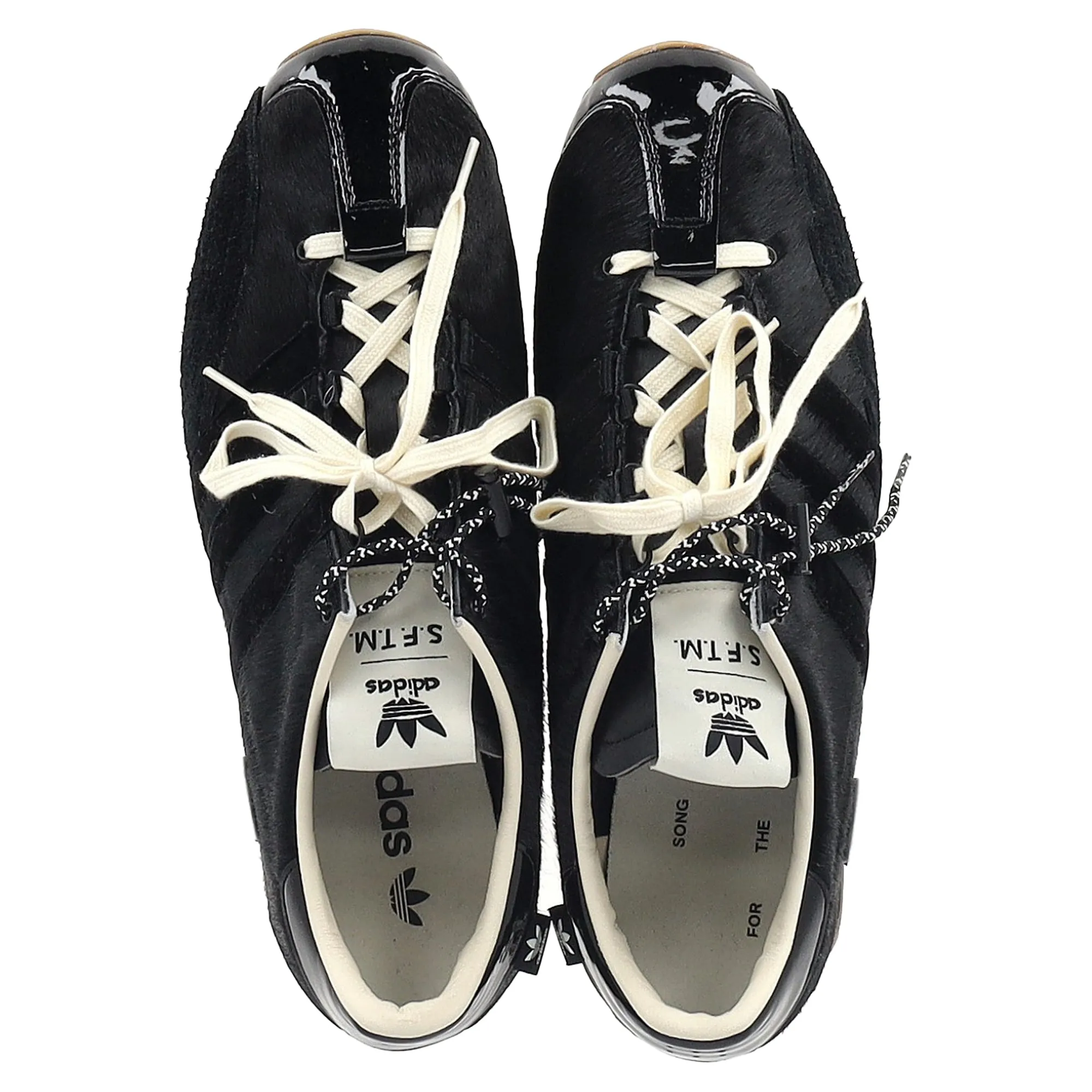 Adidas Originals SFTM Country OG Sneakers in Black Suede