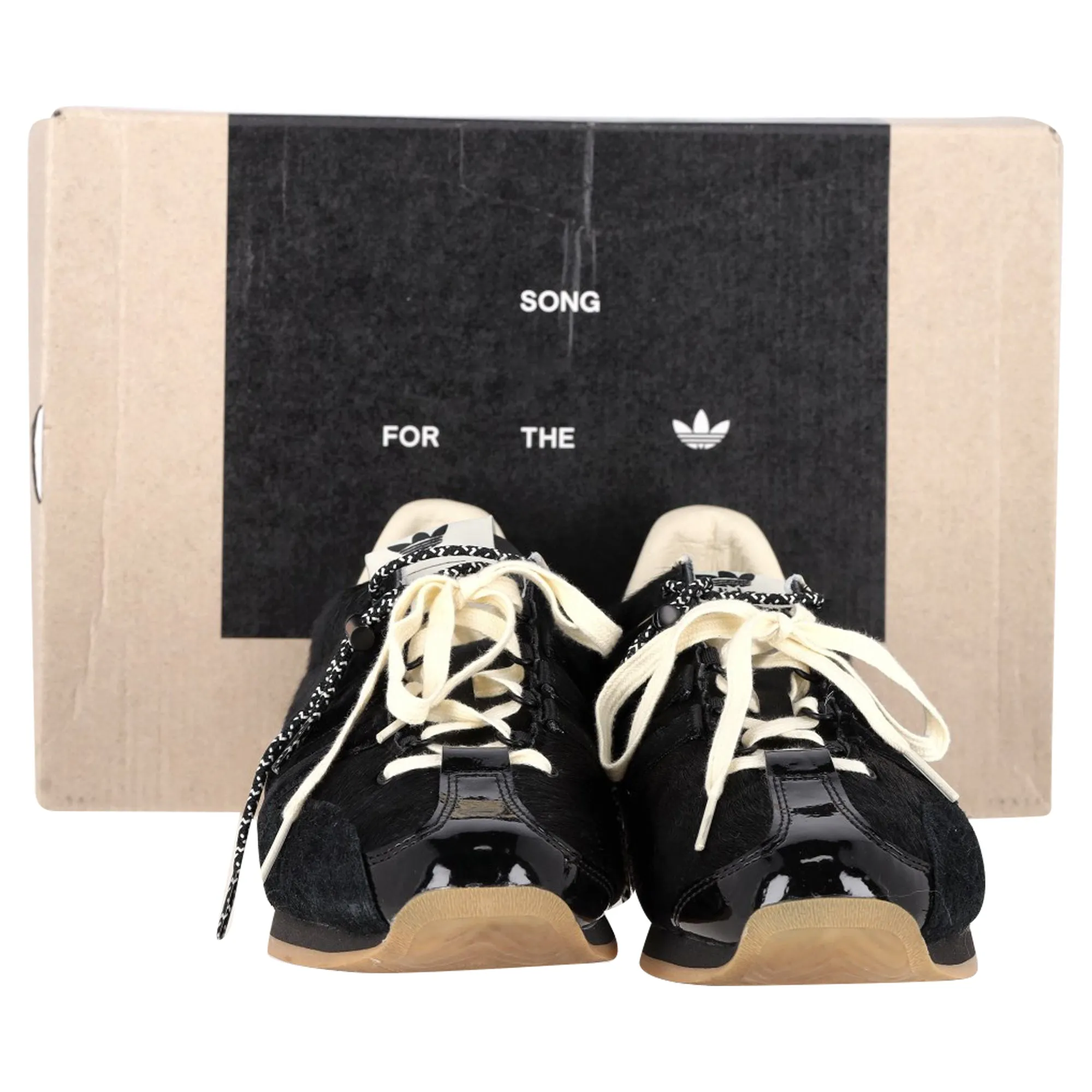 Adidas Originals SFTM Country OG Sneakers in Black Suede