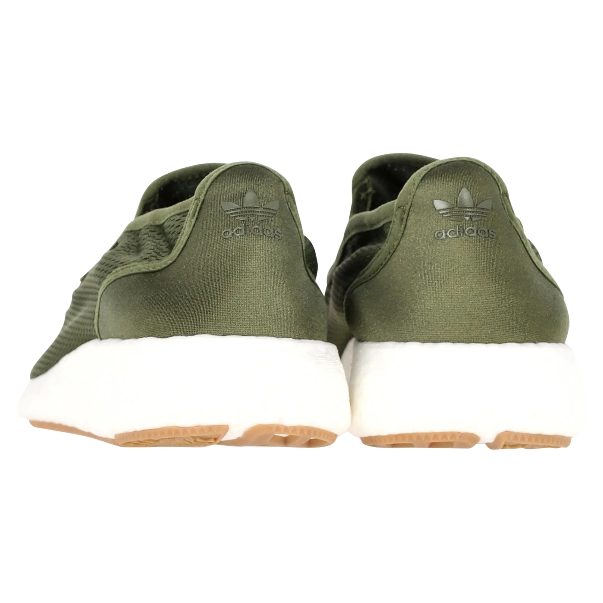 Adidas Originals x Human Made Pure Slip-on in Green Mesh