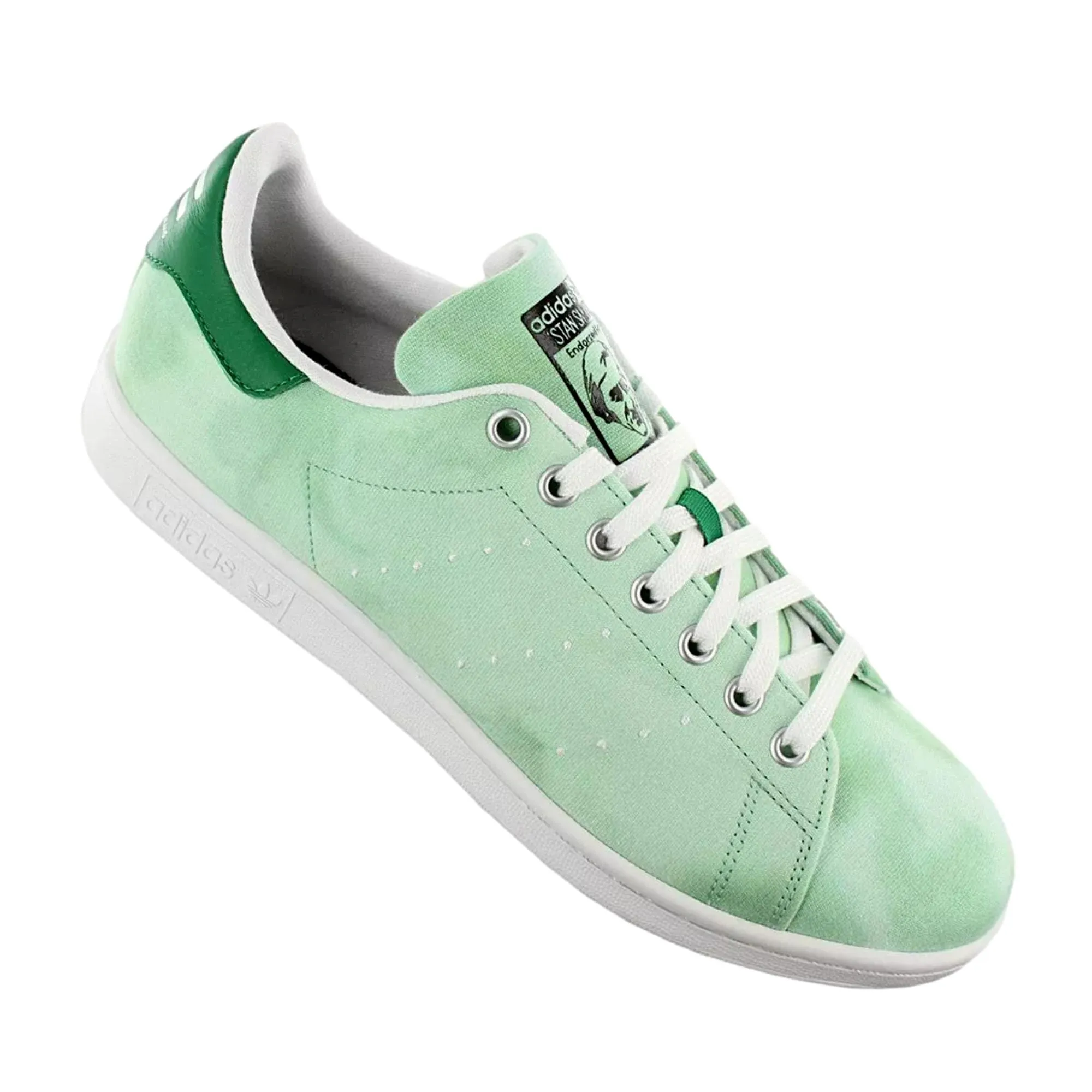 Adidas Pharrell Williams Stan Smith Footwear White/Footwear White-Green  AC7043 Men's