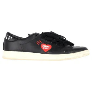 Adidas  x Human Made Stan Smith Low Top Sneakers in Black Leather