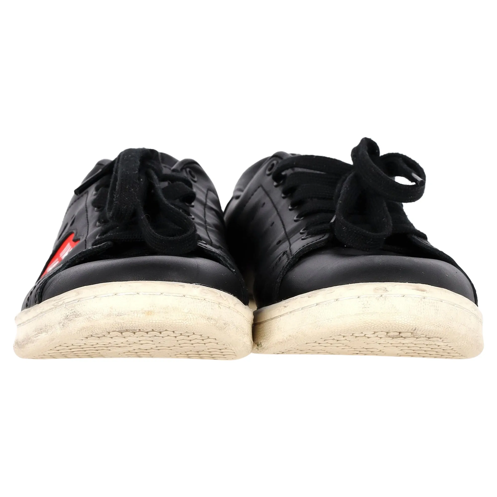 Adidas  x Human Made Stan Smith Low Top Sneakers in Black Leather