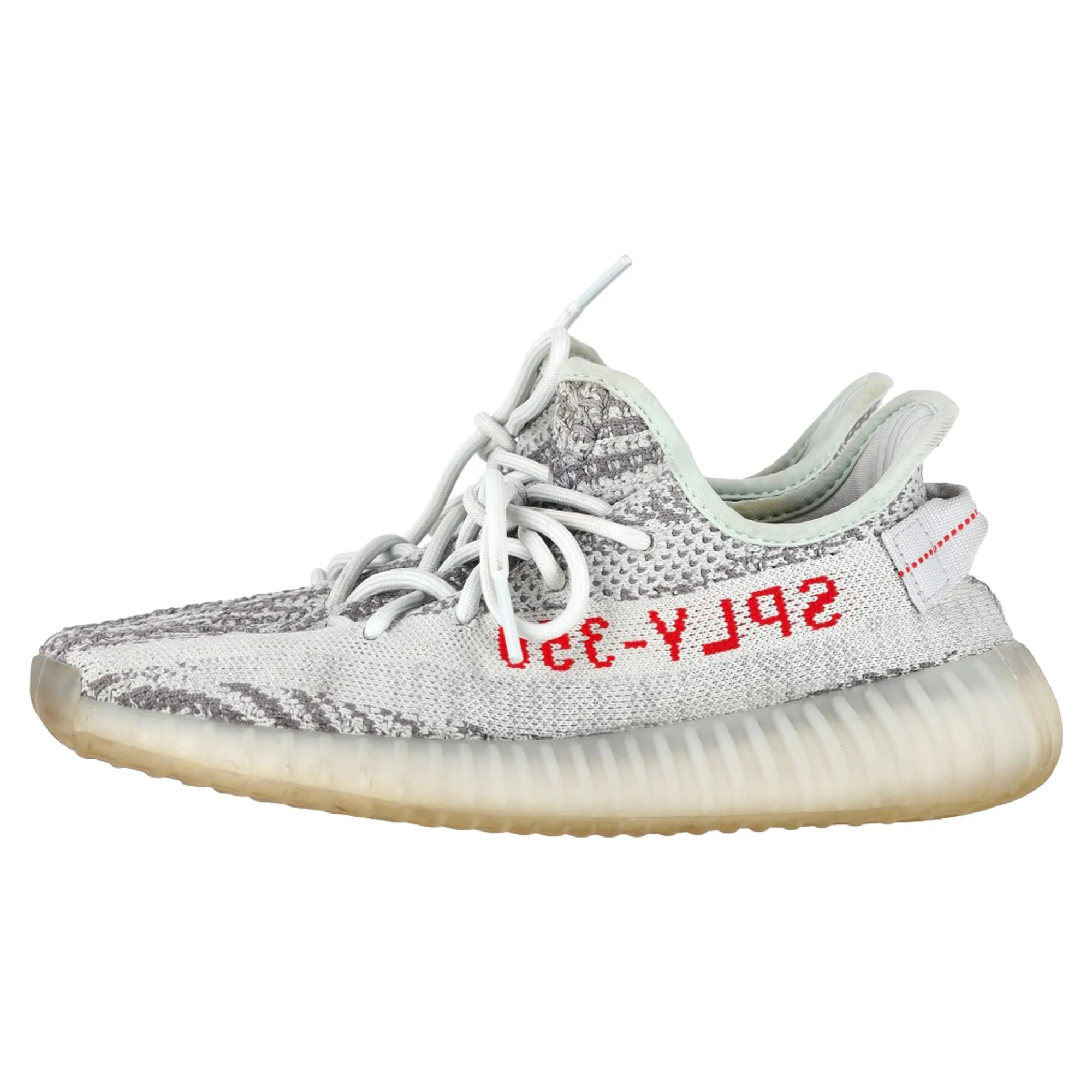 Adidas x Yeezy Boost 350 V2 Sneakers in Blue Tint Cotton