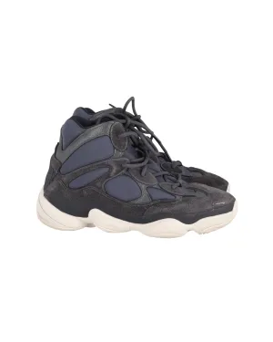 Adidas Yeezy 500 High Slate Sneakers in Navy Blue Synthetic
