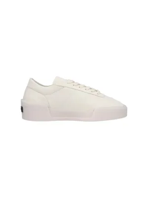 Aerobic" Low-Top Sneakers  White