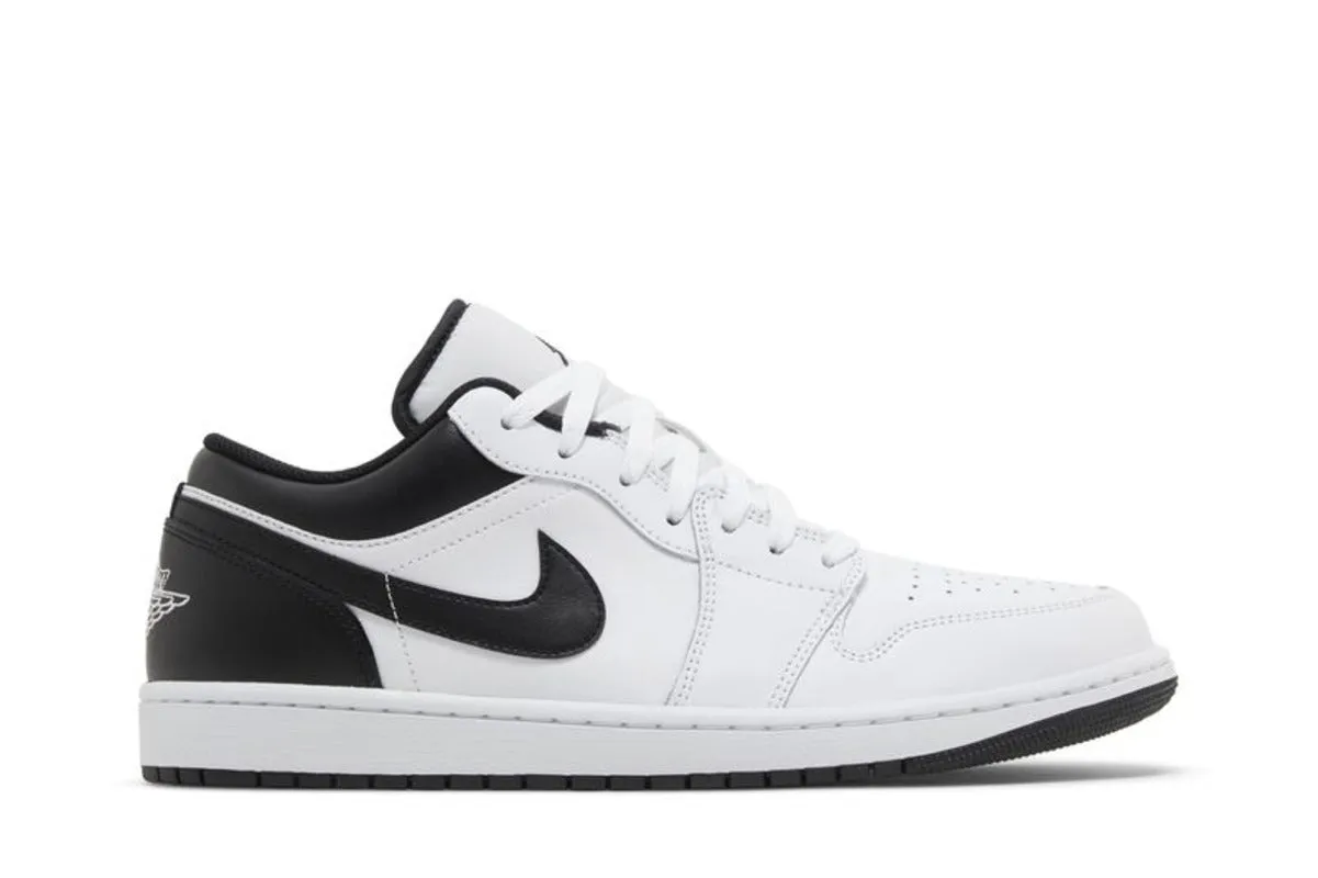 AIR JORDAN 1 LOW WHITE/BLACK