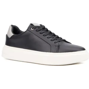 Alvin Mens Lace-Up Faux Leather Casual And Fashion Sneakers