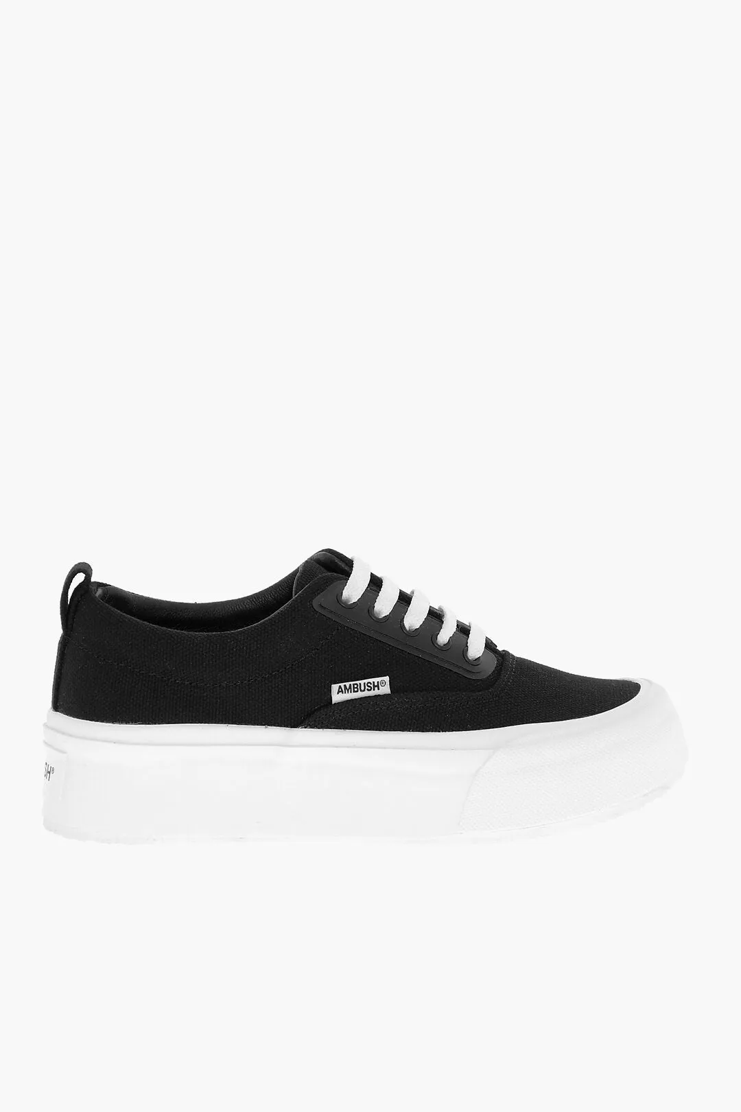 Ambush Cotton Low-Top Sneakers With Platform 5Cm
