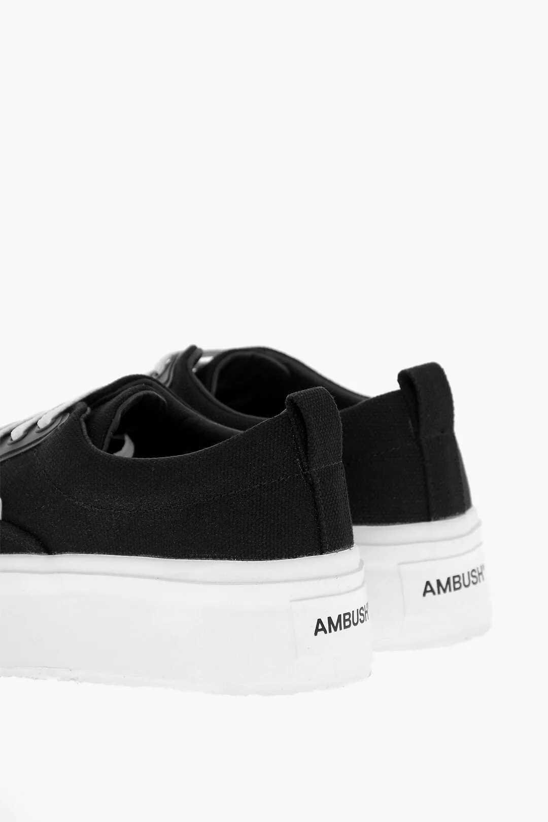 Ambush Cotton Low-Top Sneakers With Platform 5Cm
