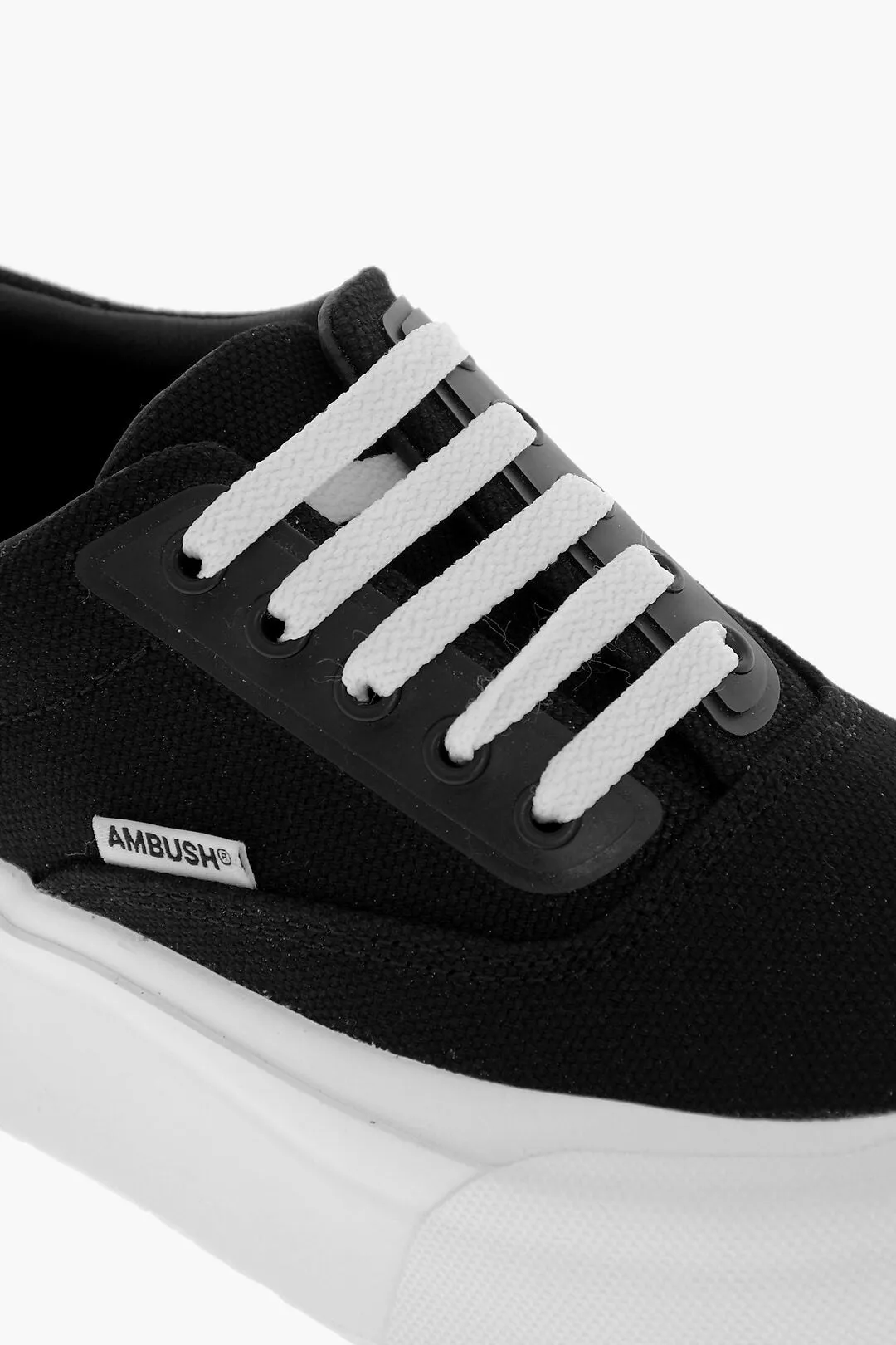 Ambush Cotton Low-Top Sneakers With Platform 5Cm