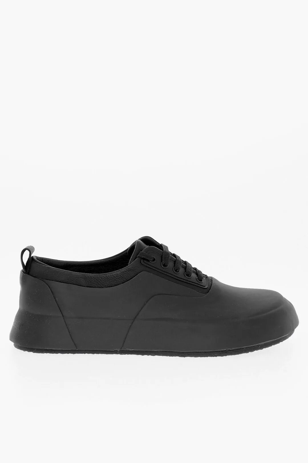 Ambush Solid Color Leather And Rubber Low-Top Sneakers