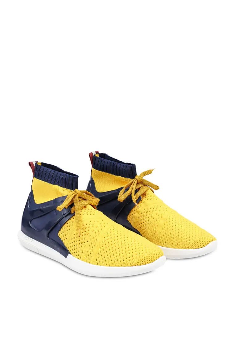 Bally Avallo Men's 6221330 Kodak Leather & Fabric Sneakers