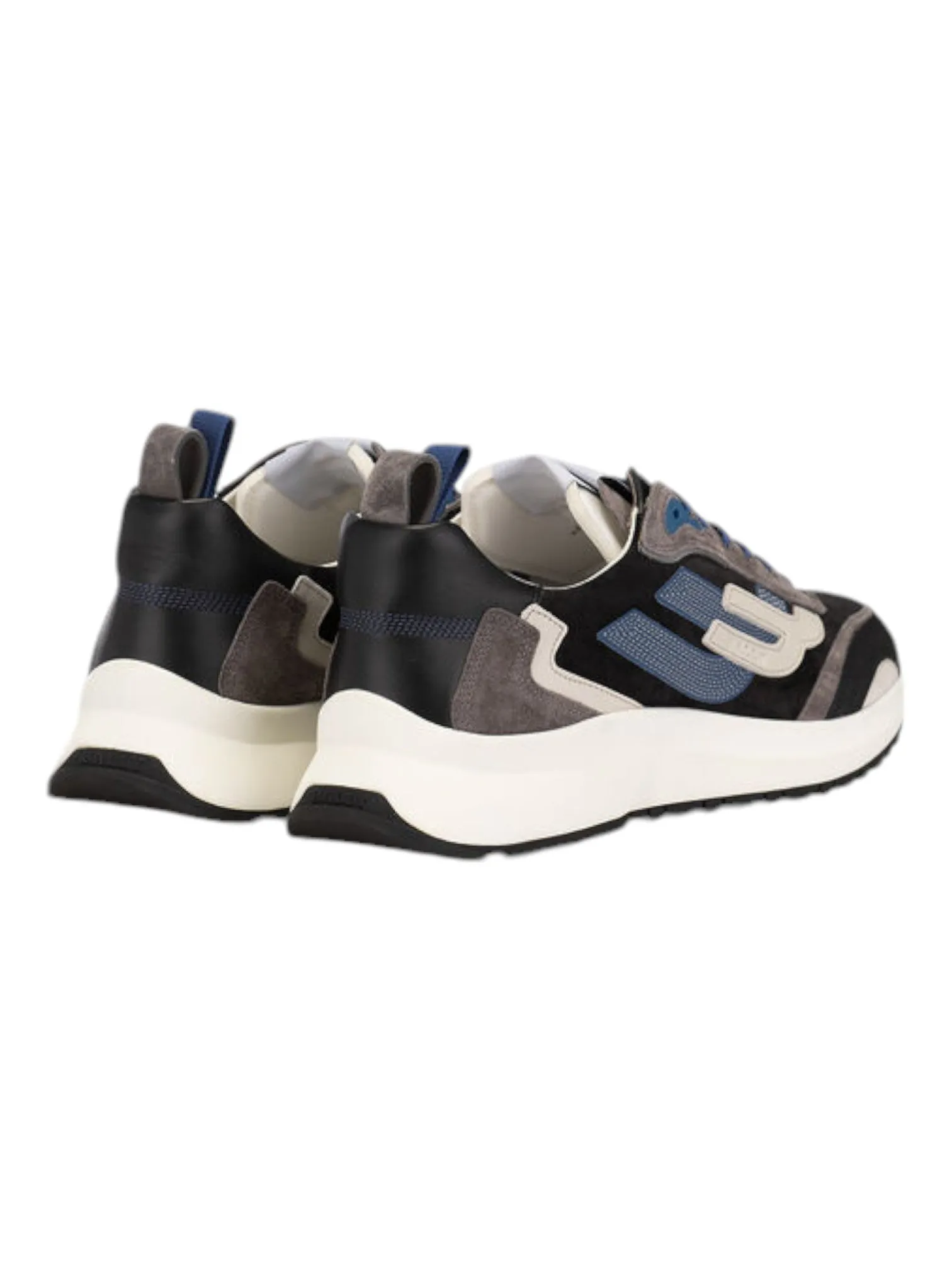Bally Darky 6302763 Men's Multicolor Leather Sneakers