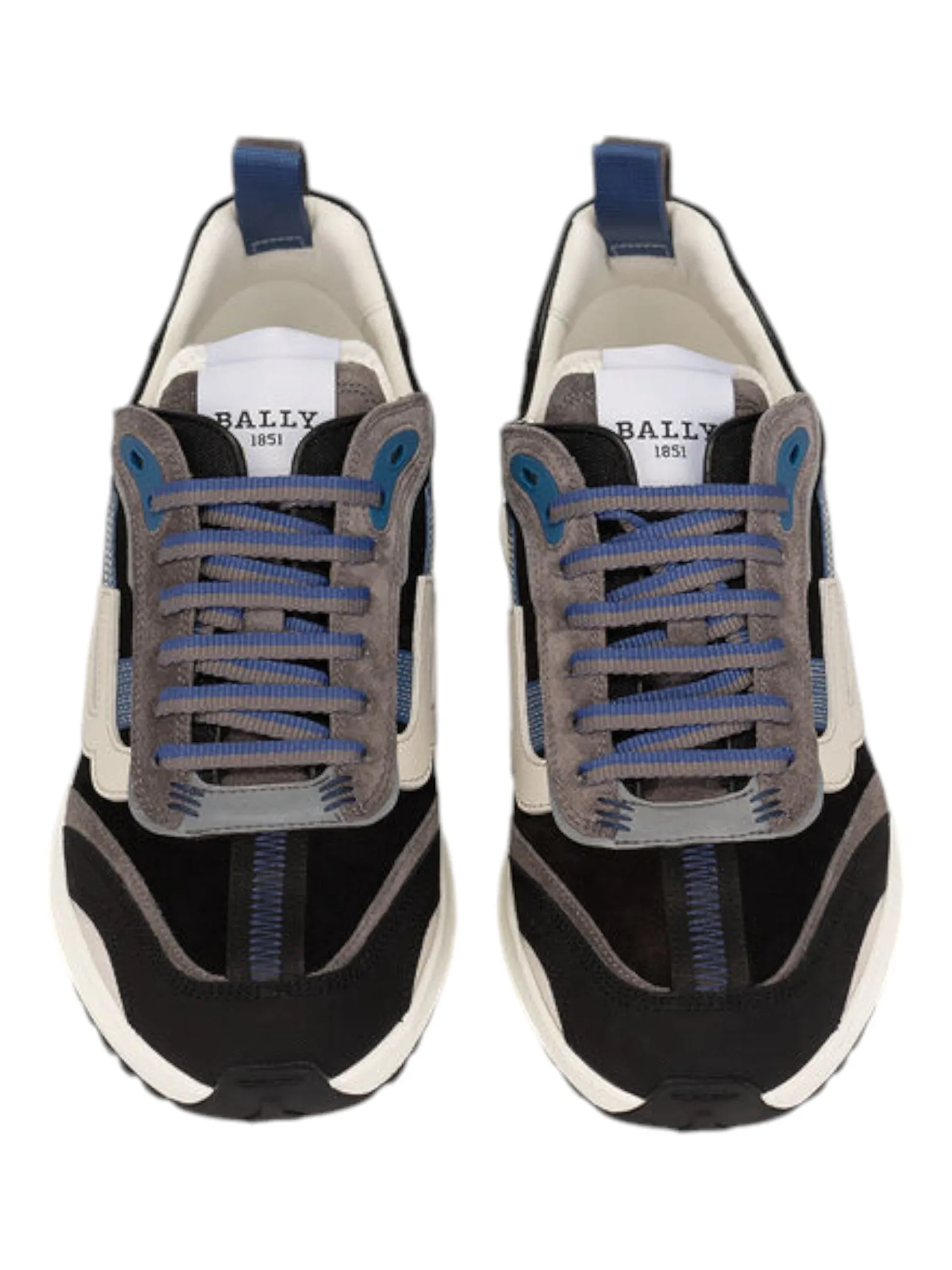 Bally Darky 6302763 Men's Multicolor Leather Sneakers