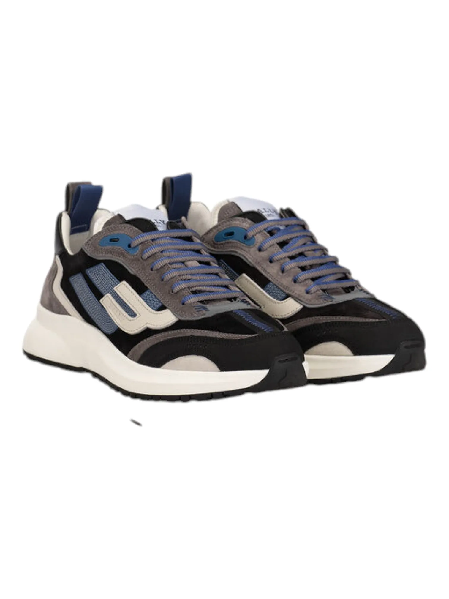 Bally Darky 6302763 Men's Multicolor Leather Sneakers