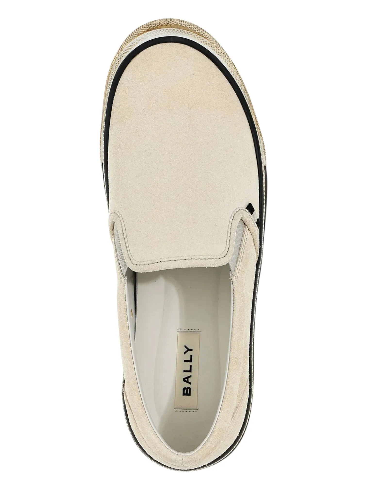 Bally Leory 6304170 Men's Bone Suede Leather Sneakers