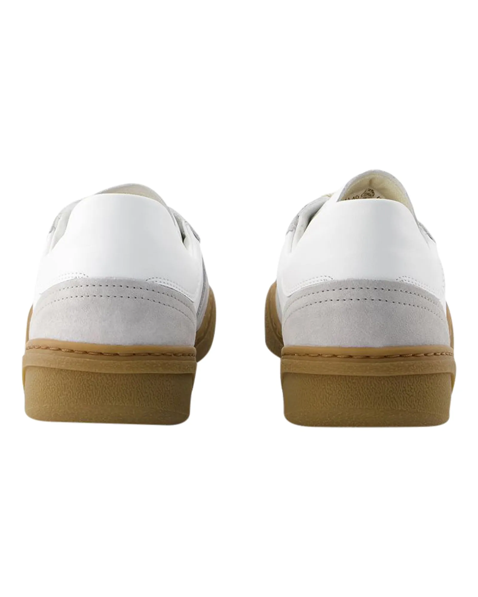 Bars M Sneakers - Acne Studios - Leather - White/Brown