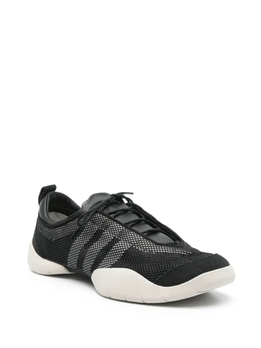Black Mesh Sneakers