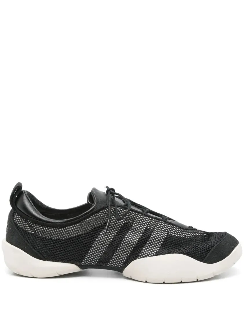 Black Mesh Sneakers