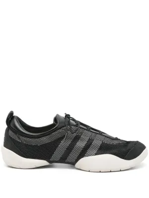 Black Mesh Sneakers