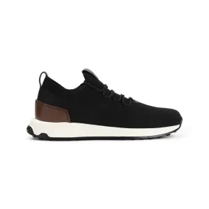 Black Textile Sneakers