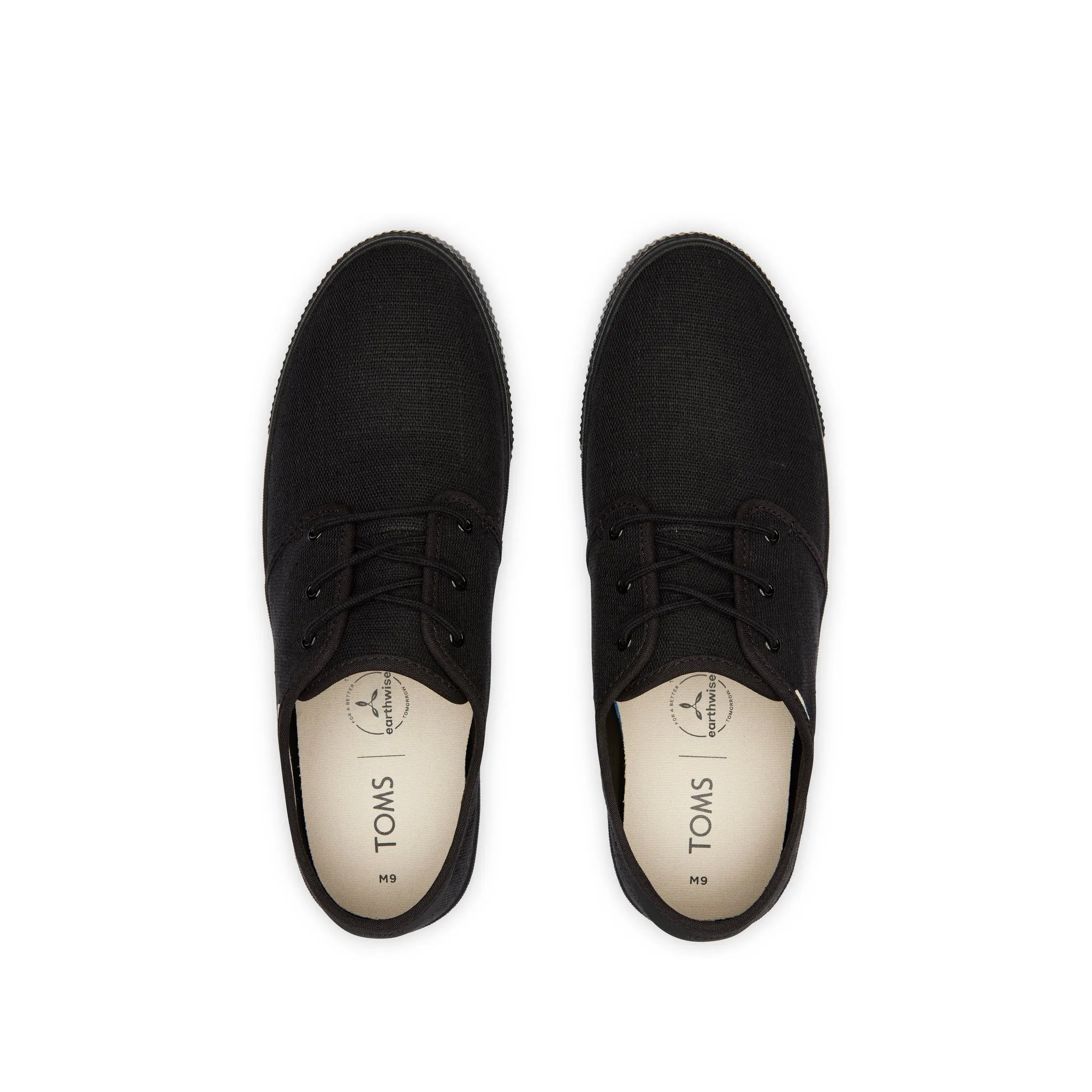 Carlo All Black Heritage Canvas Lace-Up Sneaker