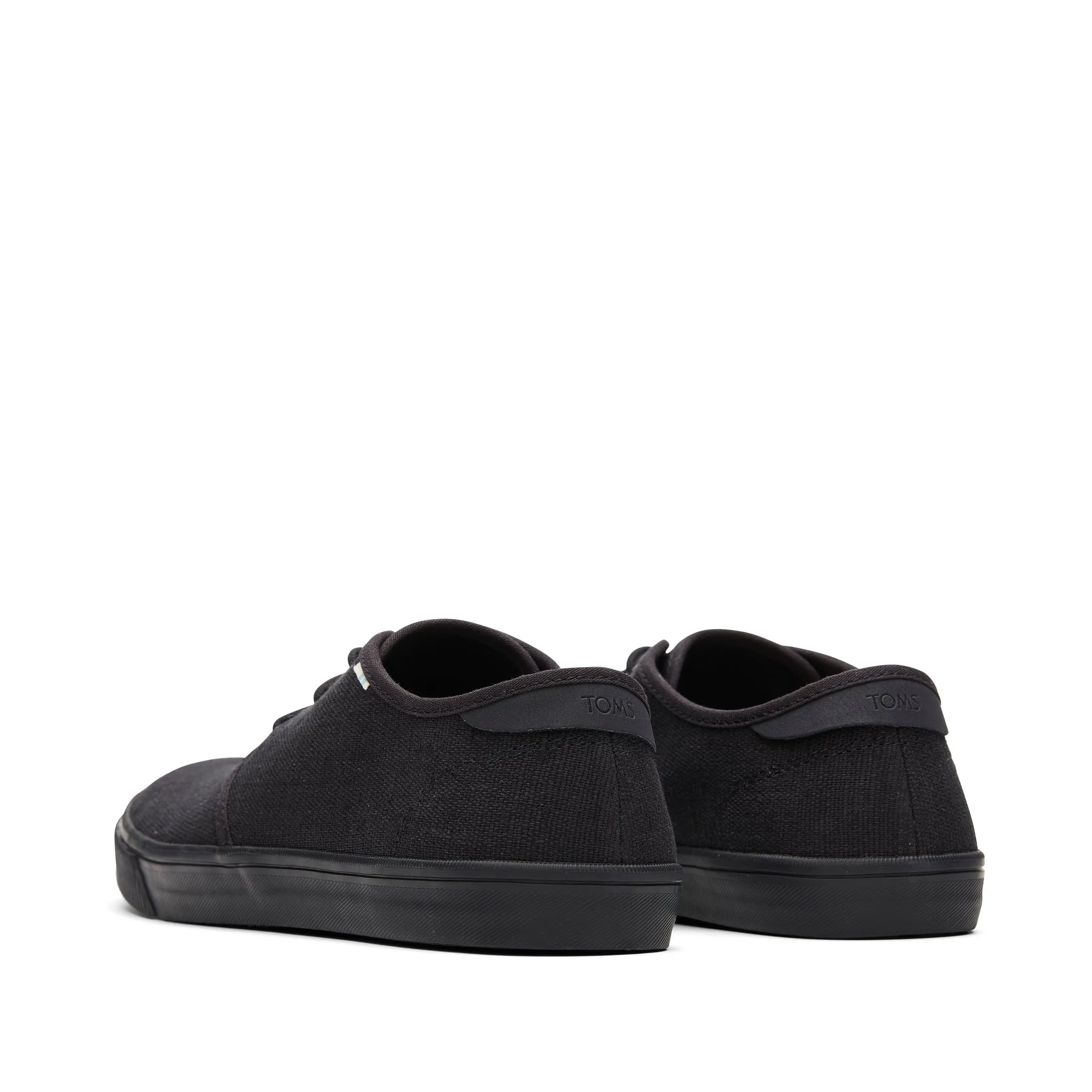 Carlo All Black Heritage Canvas Lace-Up Sneaker