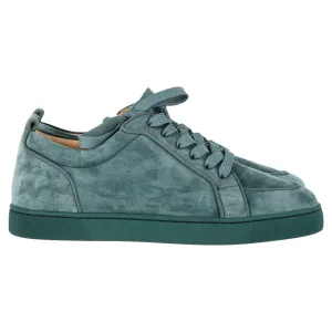 Christian Louboutin Rantulow Orlato Sneakers in Green Suede