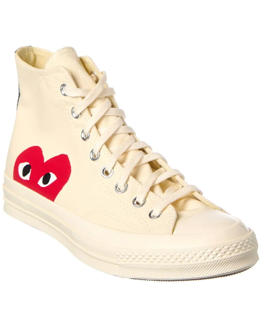 Comme des Garons x Converse Chuck 70 Canvas High-Top Sneaker