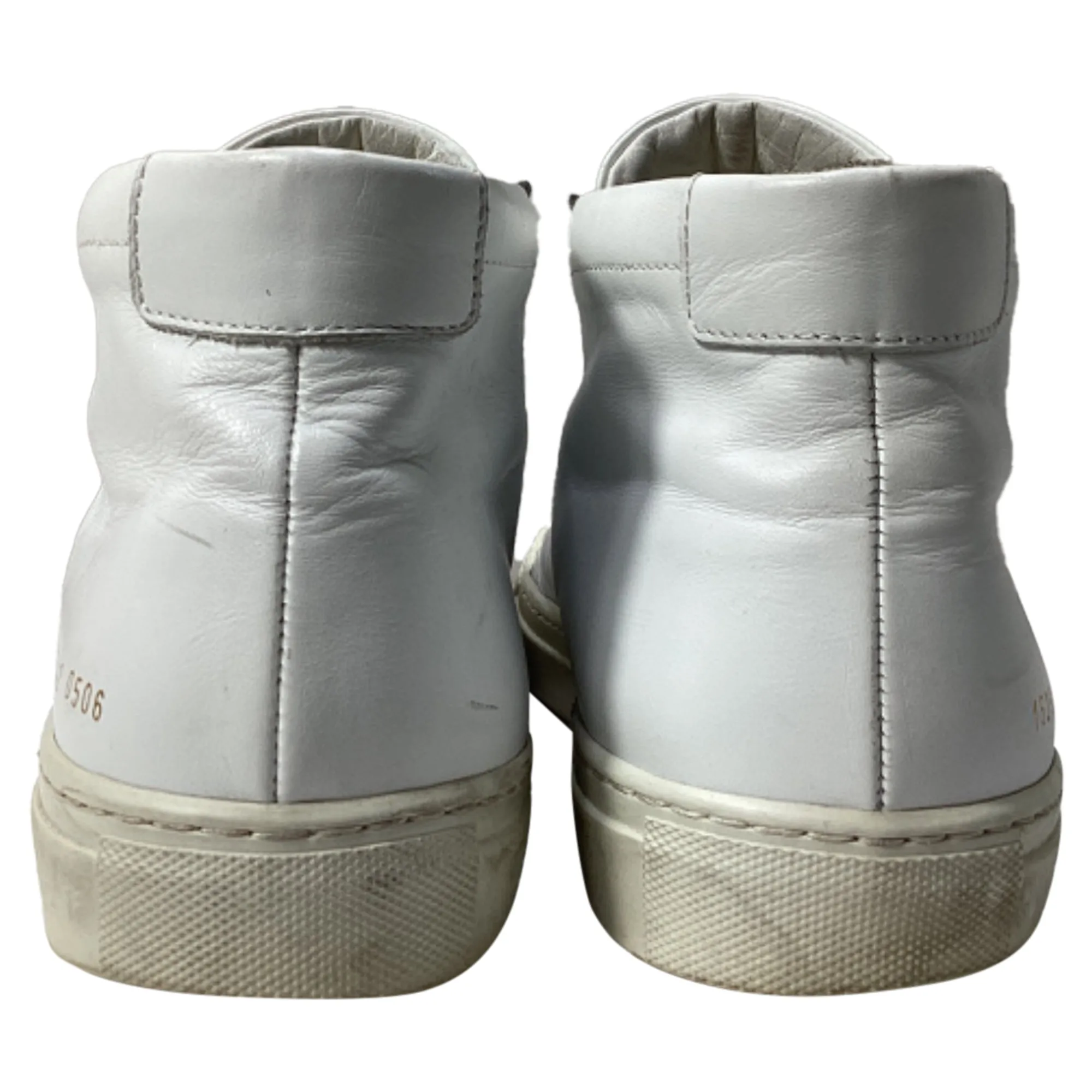 Common Projects Original Achilles Mid High-Top Sneakers in White Leather