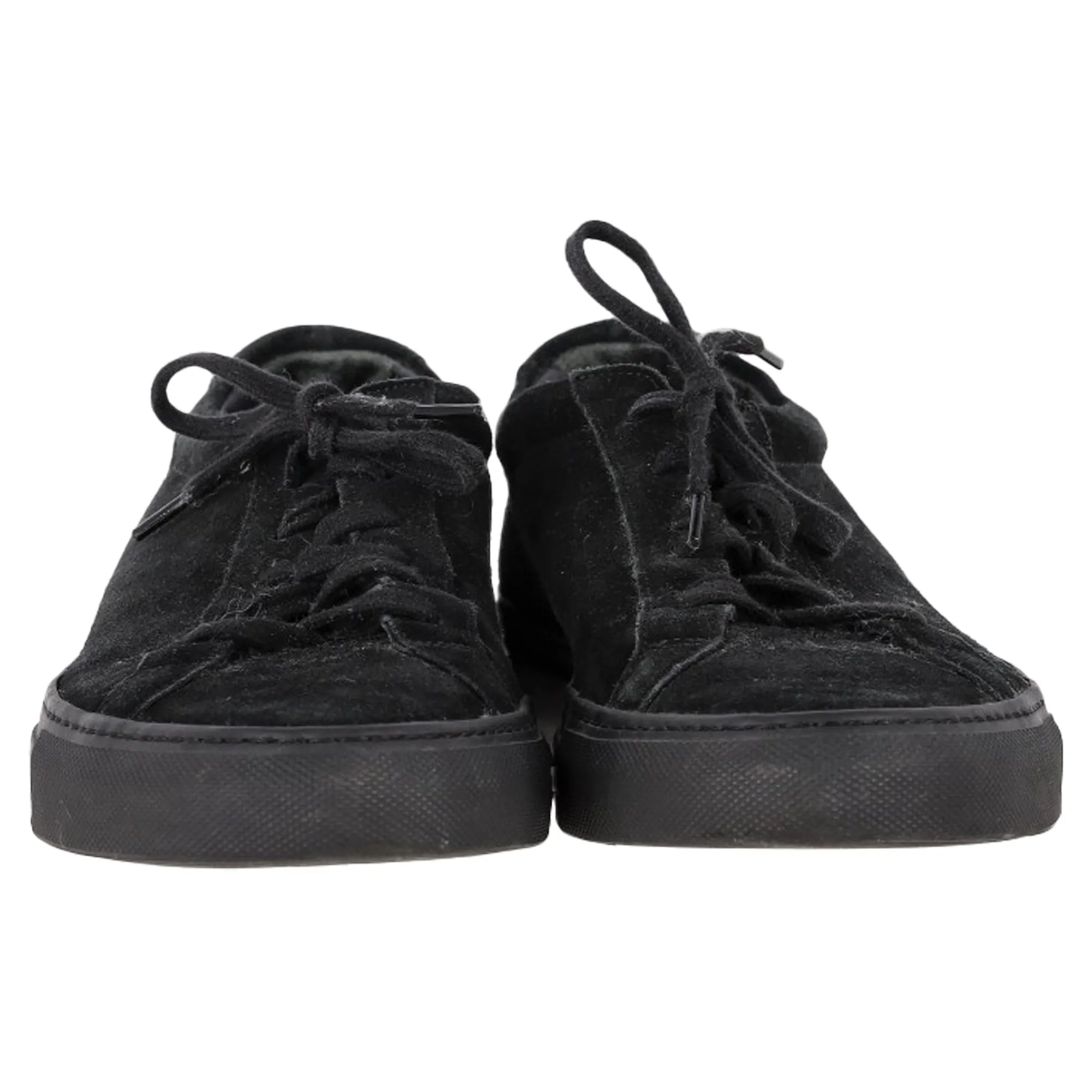 Common Projects Original Achilles Sneakers in Black Suede