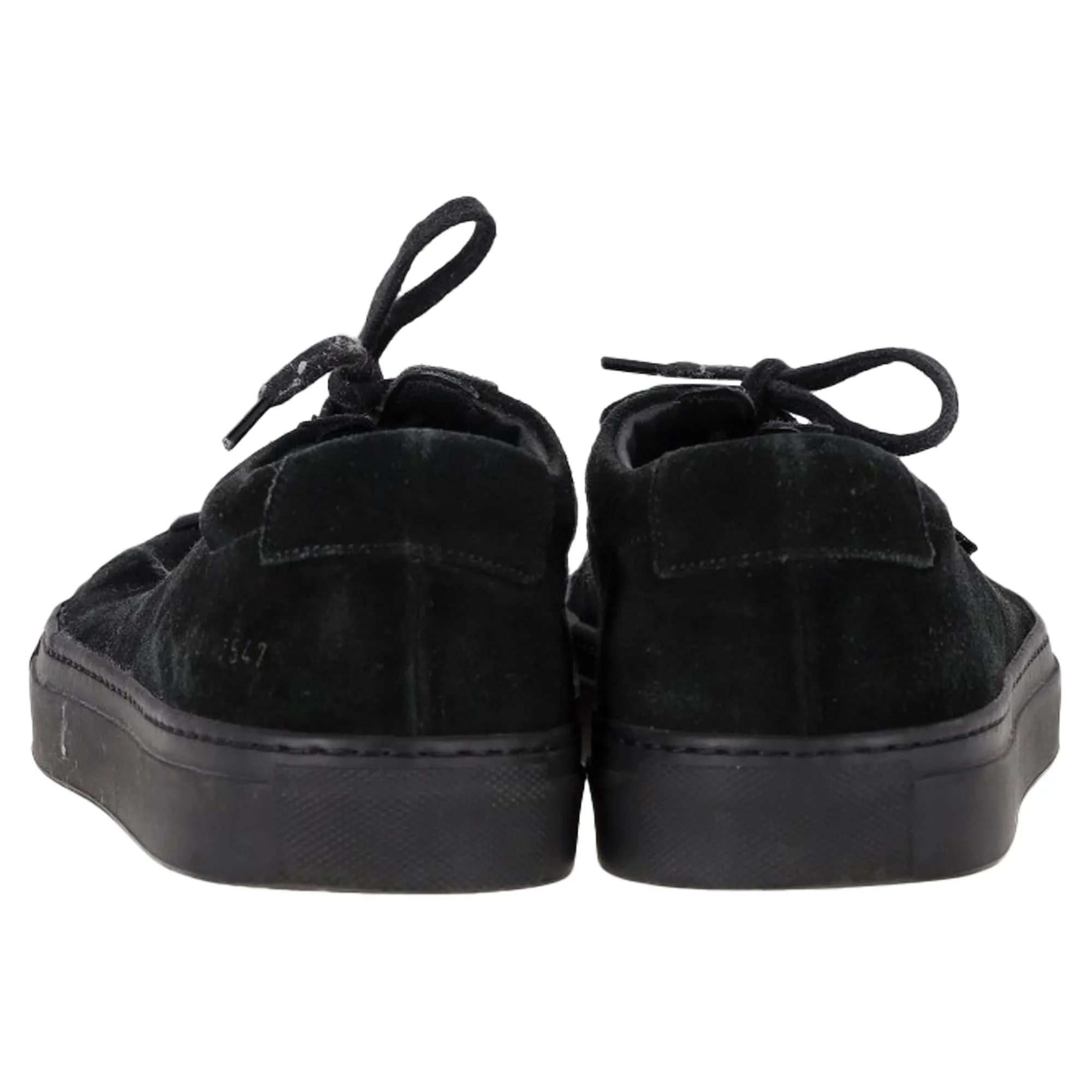 Common Projects Original Achilles Sneakers in Black Suede