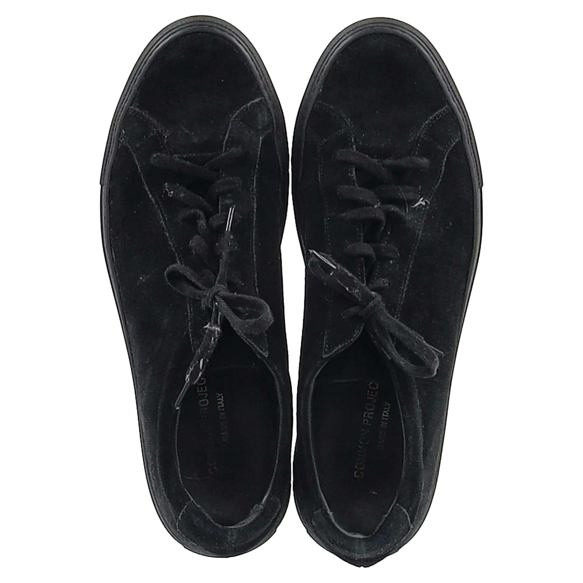 Common Projects Original Achilles Sneakers in Black Suede
