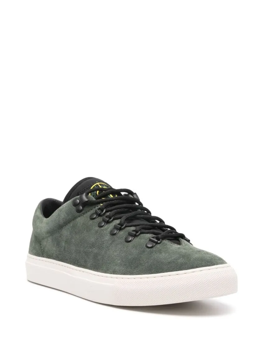 Compass-Motif Sneakers