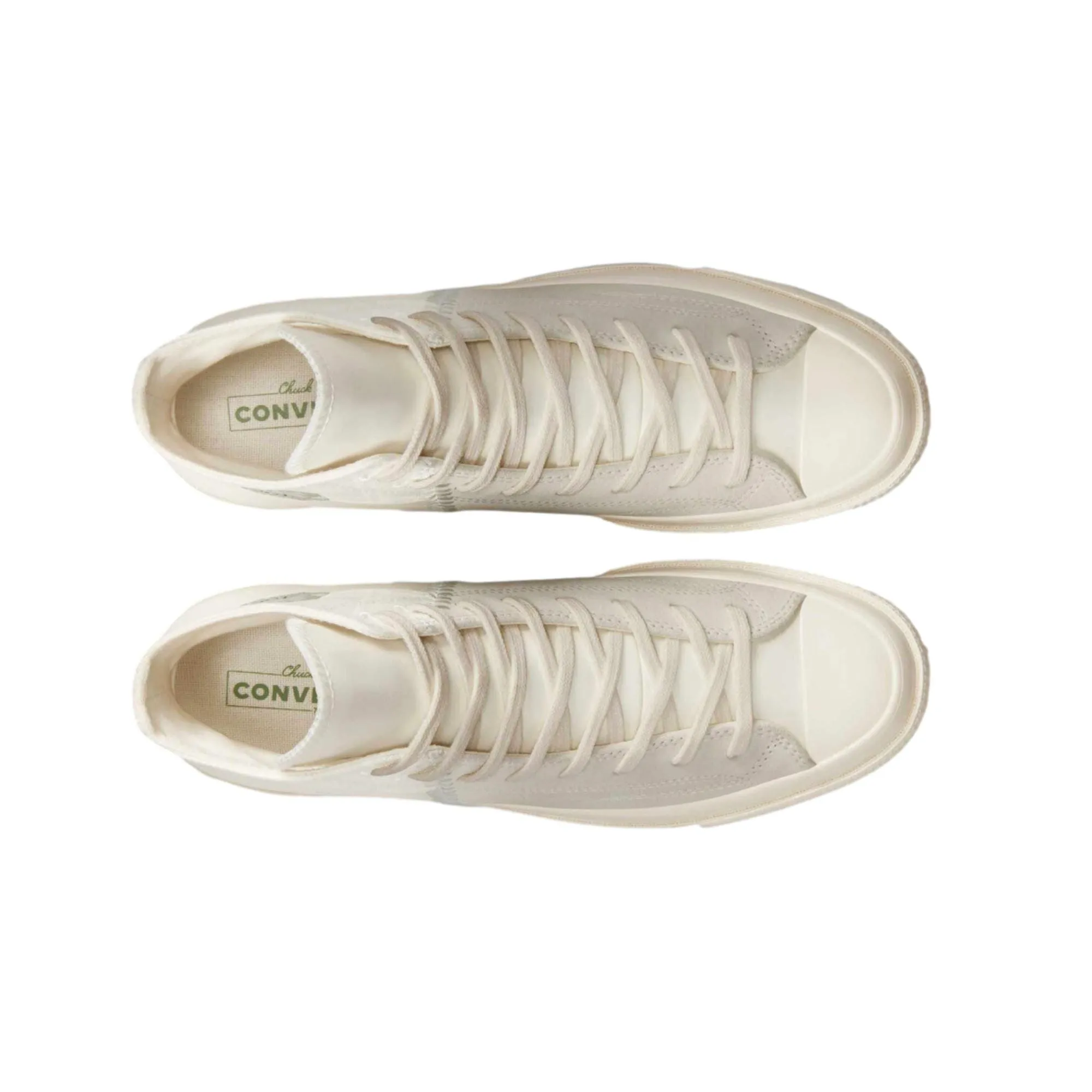 Converse Chuck 70 Hi Egret/Light Silver/Egret  172666C Men's