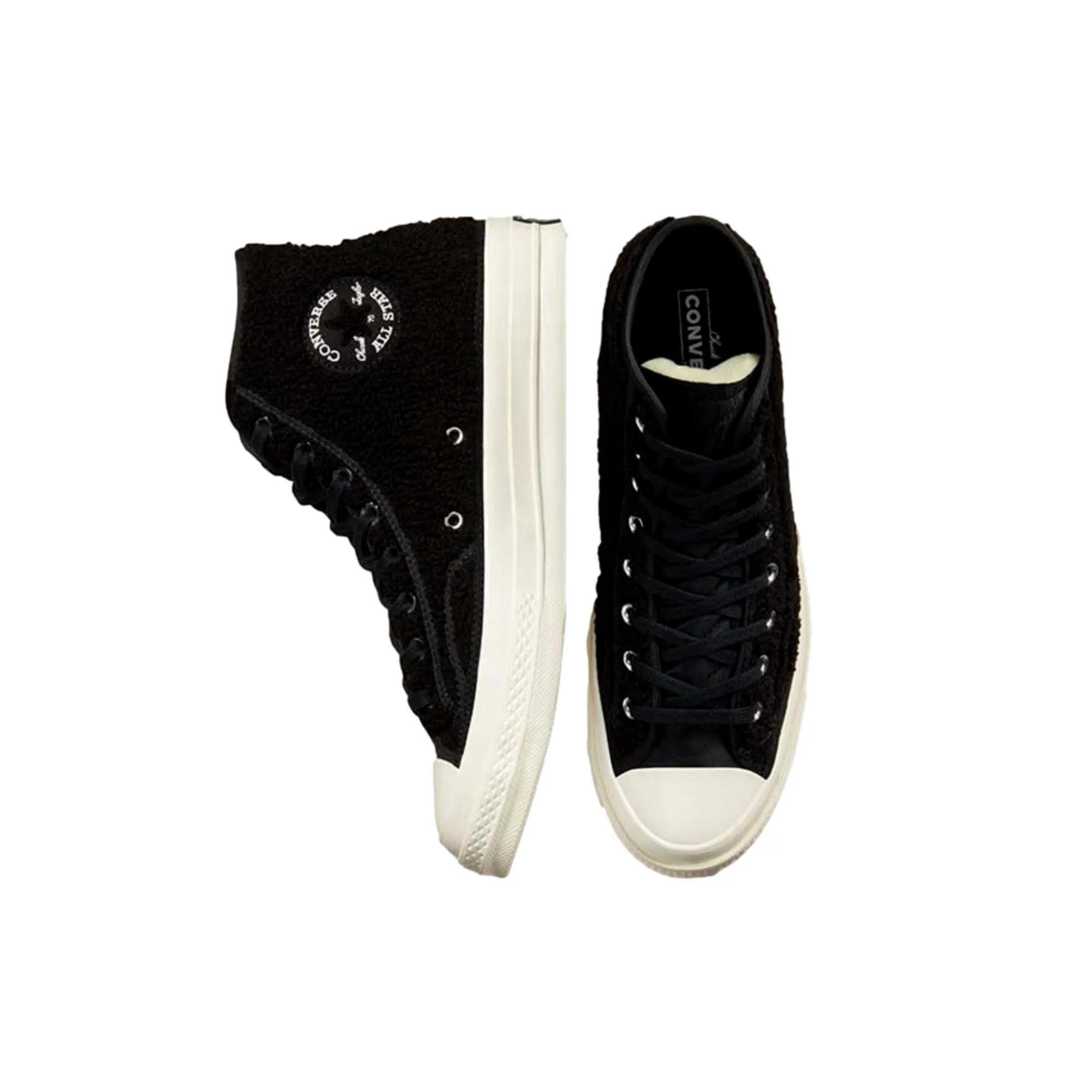 Converse Chuck 70 Varsity Hi Black/Black-Egret  172005C Men's