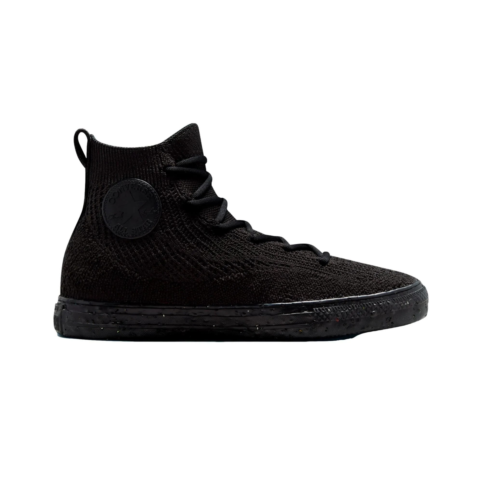 Converse Chuck Taylor All Star Crater Knit HI Black/Black/Lime Twist  172031C Men's
