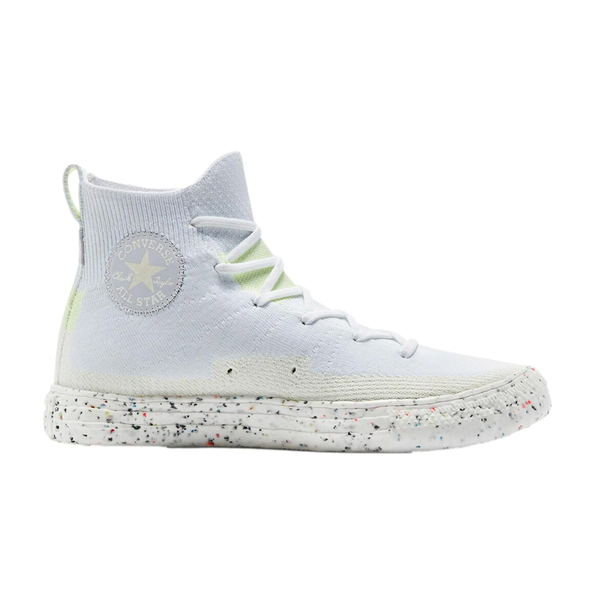 Converse Chuck Taylor All Star Crater Knit HI White/Egret/Barely Volt  170368C Men's