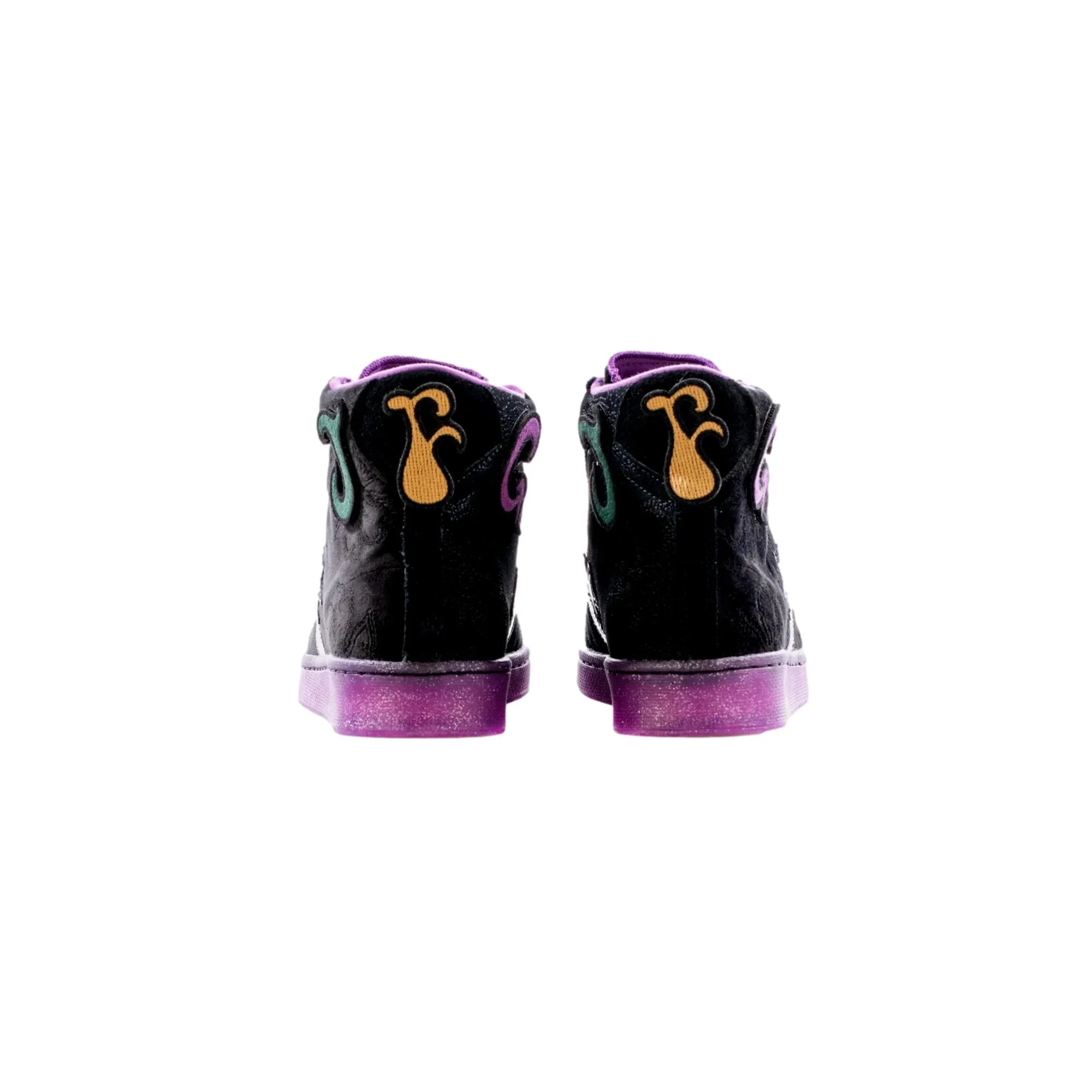 Converse Pro Leather HI Black/Black/Amaranth Purple  170645C Men's