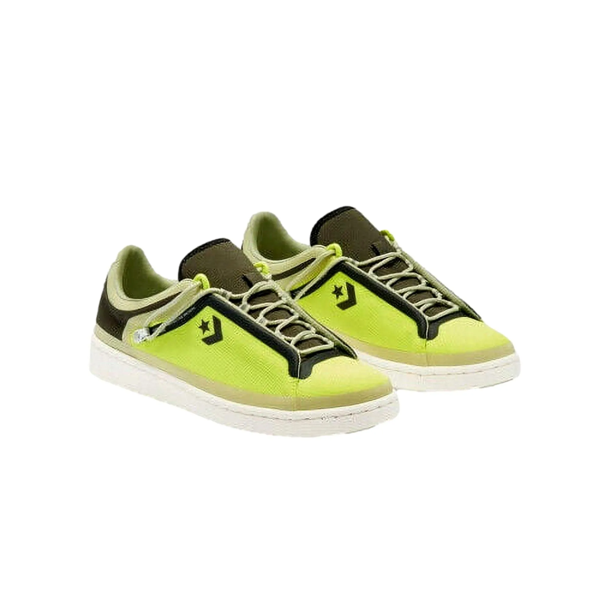 Converse Pro Leather OX Lemon Venom/Black/Egret  169523C Men's