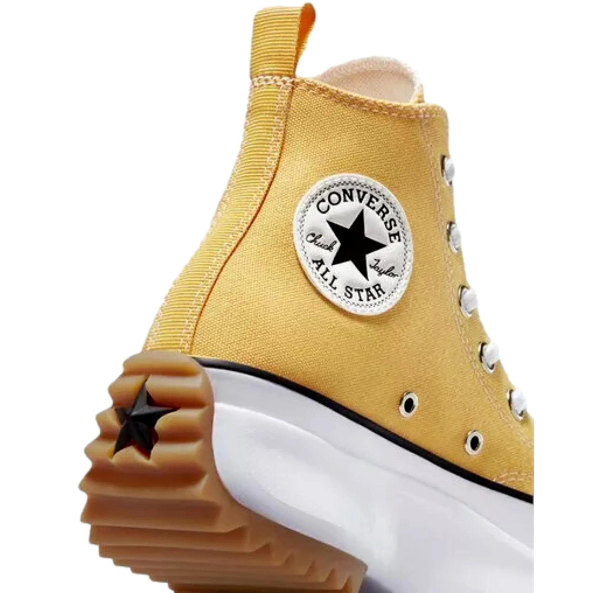 Converse Run Star Hike Hi Citron Zest/Black-White  172361C Men's