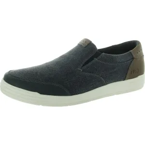 Conway Mens Denim Laceless Casual and Fashion Sneakers