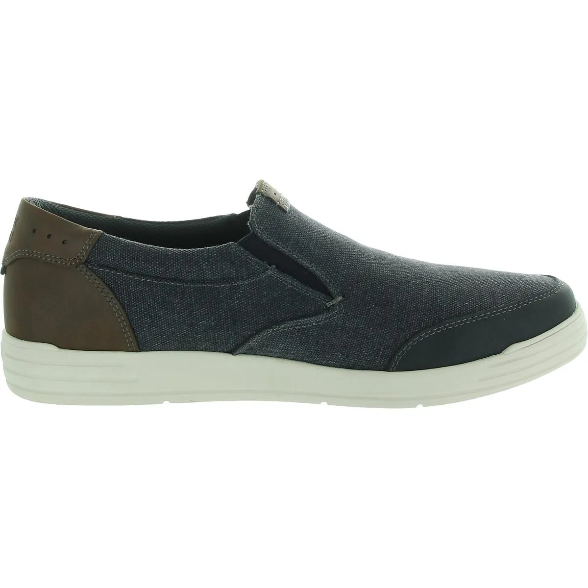 Conway Mens Denim Laceless Casual and Fashion Sneakers