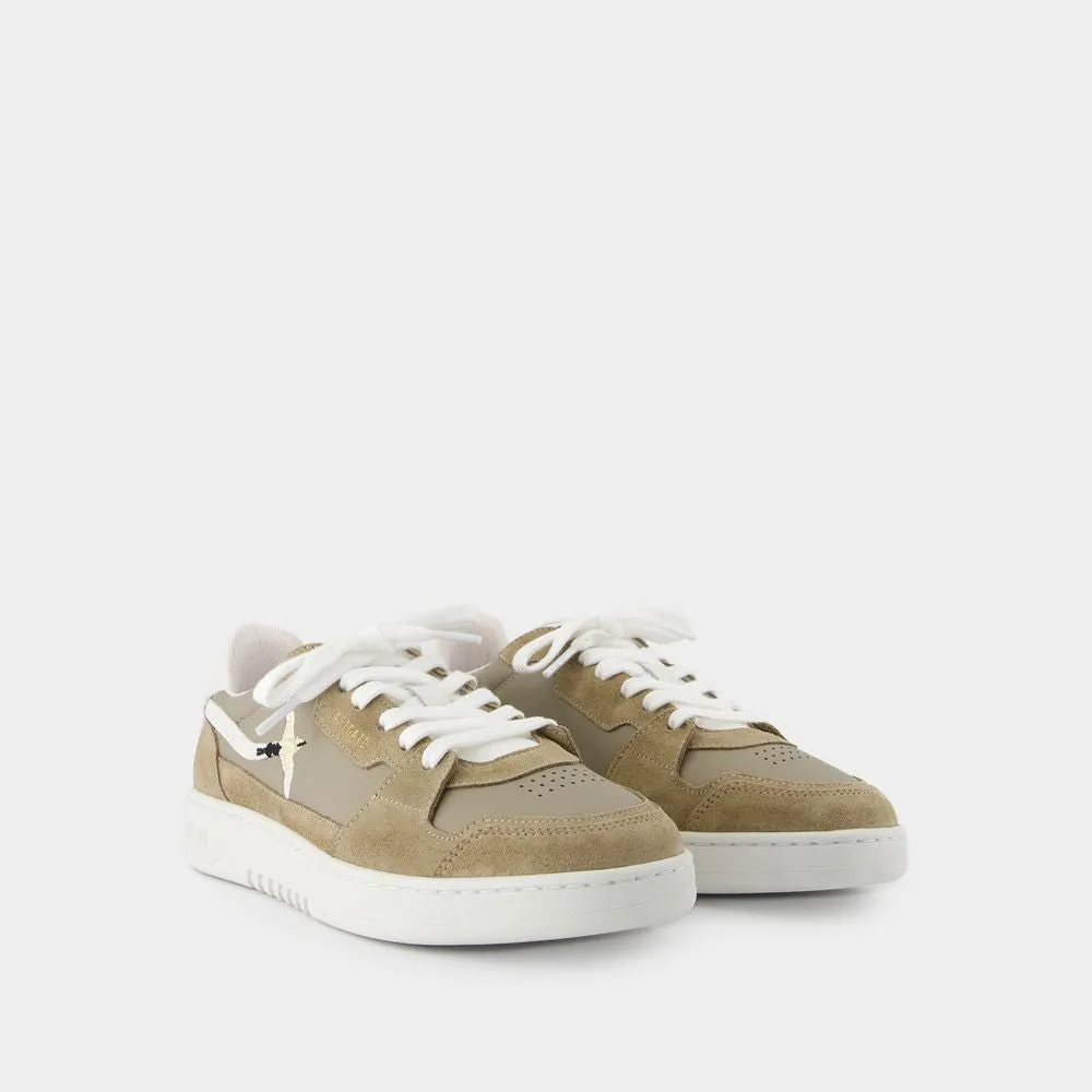 Dice Bee Bird Sneakers - Leather - Beige