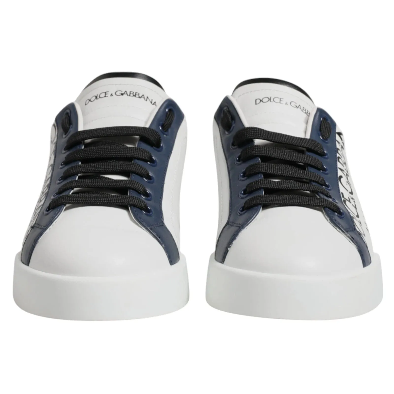 Dolce & Gabbana blue Crown Low Top Men Sneakers Men's Shoes (Pre-Owned)