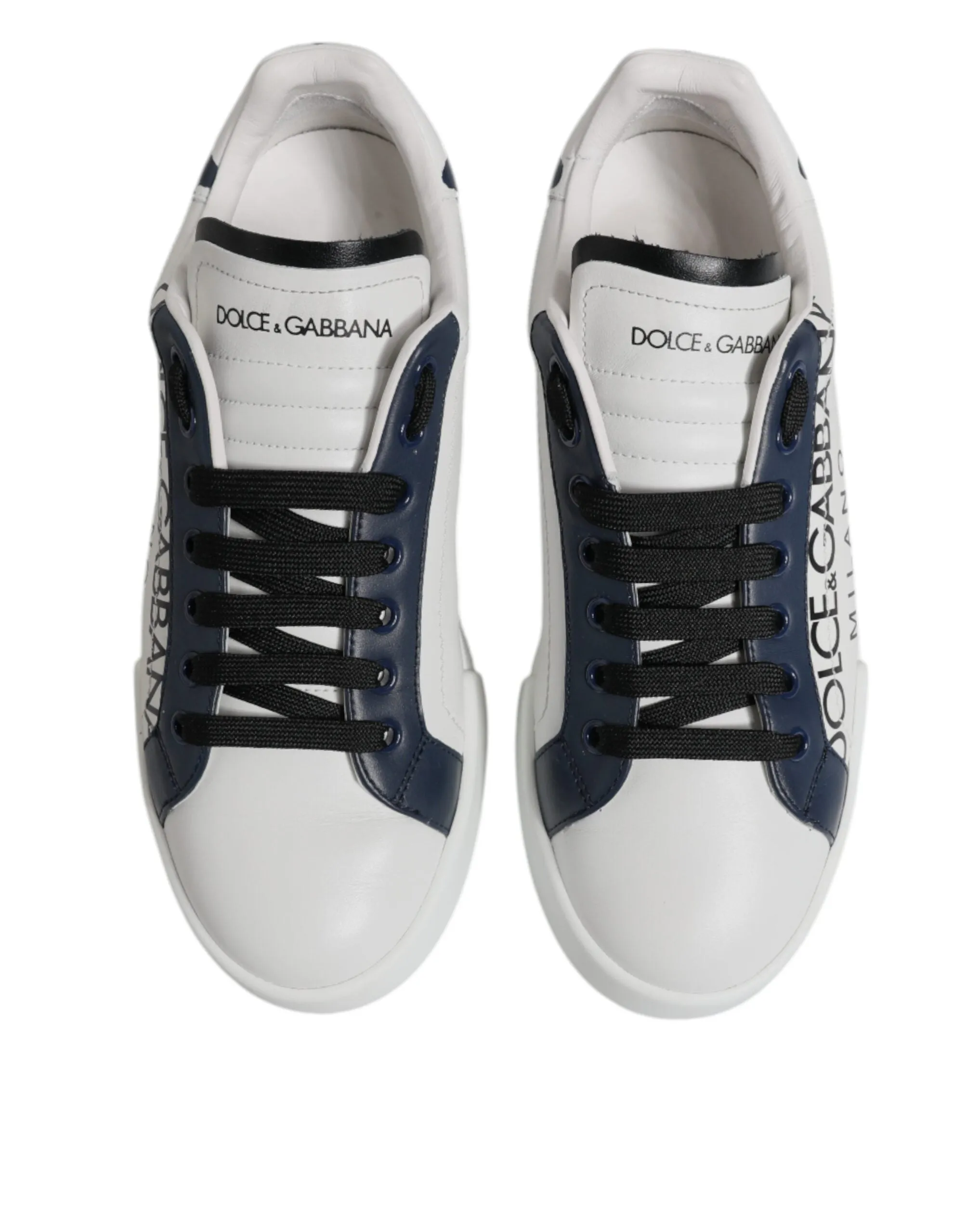 Dolce & Gabbana blue Crown Low Top Men Sneakers Men's Shoes (Pre-Owned)