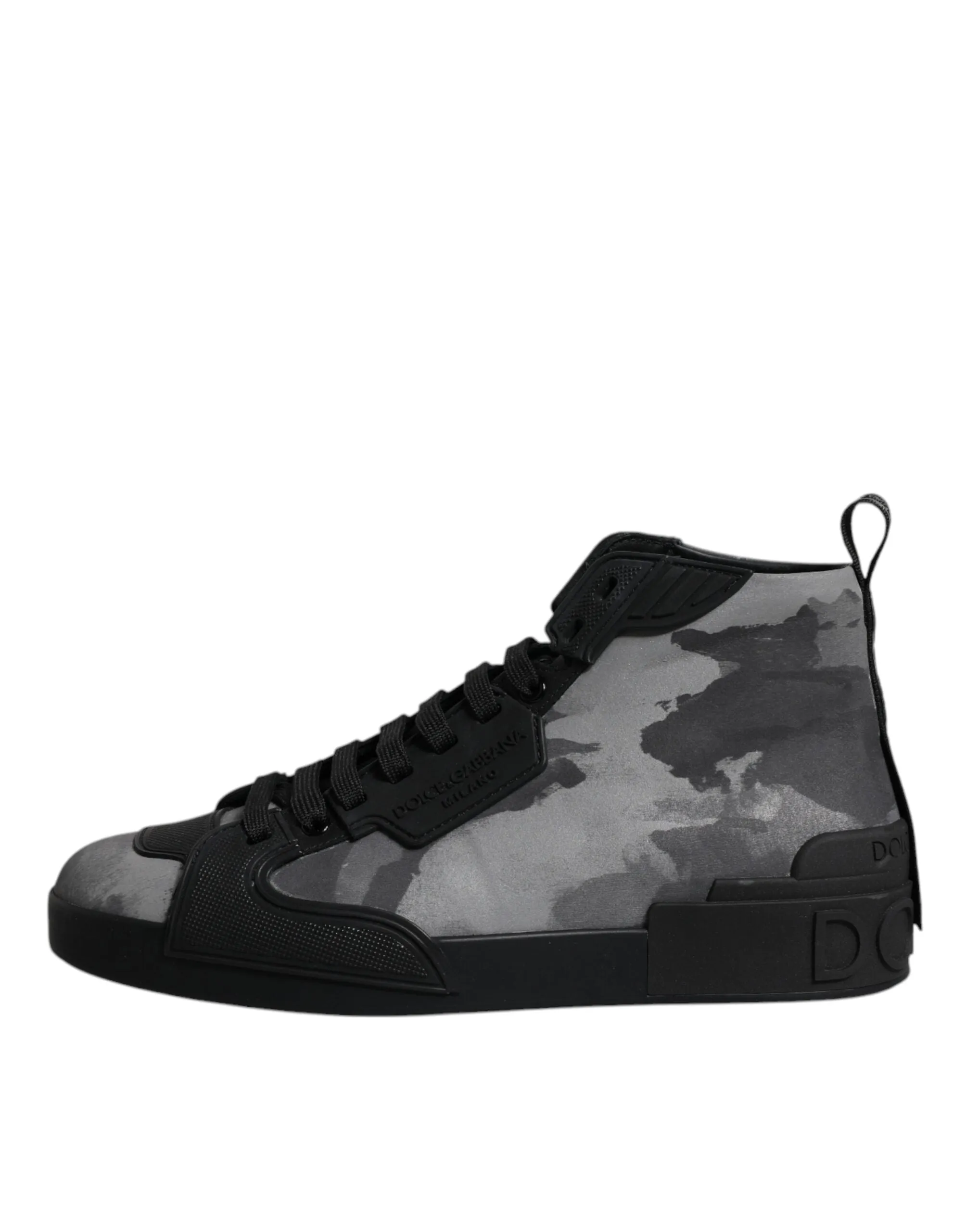 Dolce & Gabbana multi Camouflage High Top Sneakers Men's Shoes (Pre-Owned)