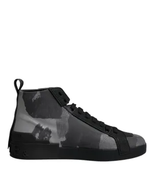 Dolce & Gabbana multi Camouflage High Top Sneakers Men's Shoes (Pre-Owned)